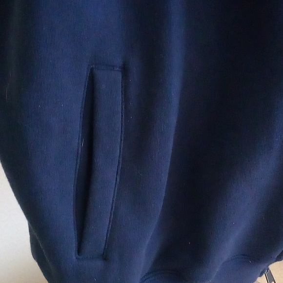 Disney World Hooded Navy Embroidered Sweatshirt with Full Front Zip - Picture 8 of 10